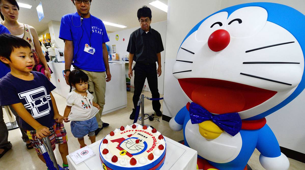 Doraemon, con cumpleaños anticipado, Gente, Entretenimiento