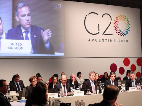 Desde Argentina, G20 llama al diálogo en medio de guerra comercial que amenaza crecimiento mundial