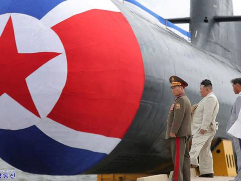 “Un Frankenstein”: qué se sabe del submarino “nuclear” que presentó Corea del Norte