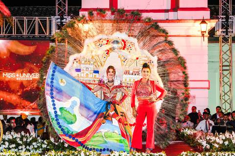 Miss Universo Ecuador escoge el traje típico que usará la representante ecuatoriana en el certamen internacional