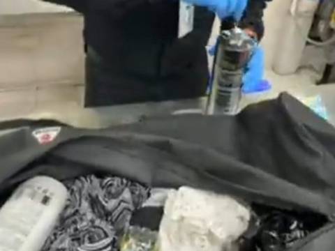 Dos aprehendidos y más de 10 kilos de cocaína se decomisaron en aeropuerto de Guayaquil  