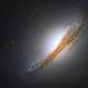 Telescopio Hubble registra la rara radiogalaxia NGC 612