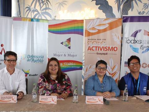 En Guayaquil, 16 Días de Activismo hacia el Día de los Derechos Humanos empezarán con la Marcha del 25N 