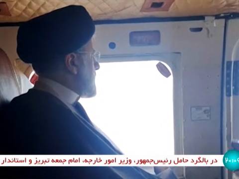 El Ejército iraní afirma que ha localizado el helicóptero en el que viajaba el presidente Ebrahim Raisí