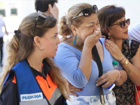 Duelo por ecuatorianos fallecidos en el incendio de Murcia: “Yo estoy fatal”, dice el padre de Jorge Miranda quien quiere enterrar a su hijo en Milagro