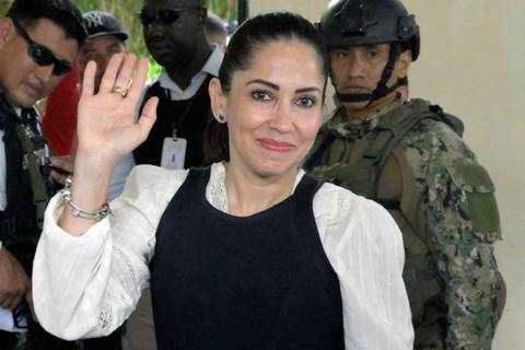 Así fue la votación en la mesa donde sufragó la excandidata presidencial de la Revolución Ciudadana, Luisa González, en las elecciones 2023