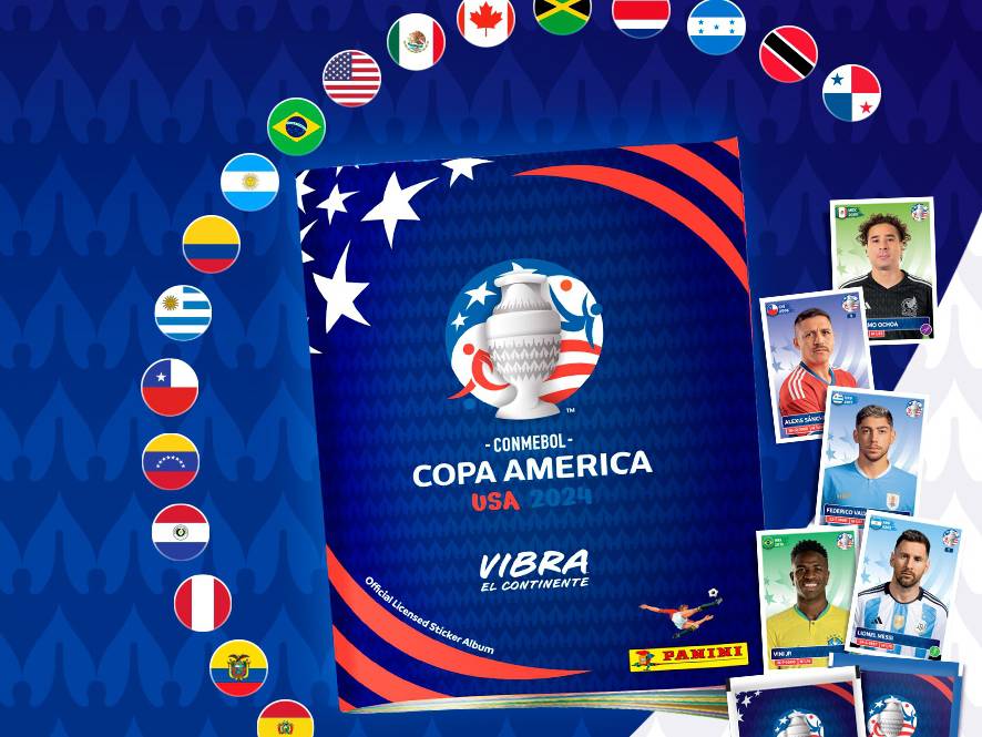 Álbum Panini Copa América USA 2024 precios, dónde comprarlo en Ecuador