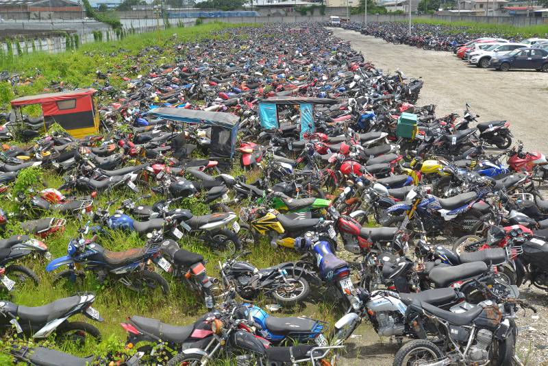 6 de cada 10 motos retenidas quedan olvidadas por dueños en centros de  retención vehicular | Comunidad | Guayaquil | El Universo