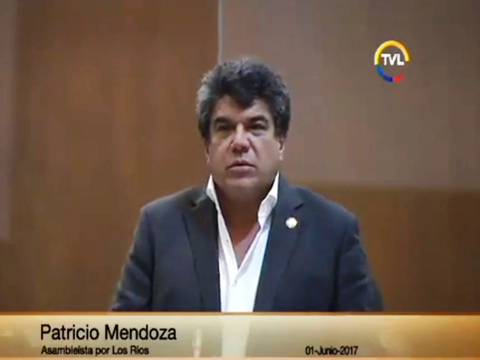 Asambleísta Patricio Mendoza dijo que grabó audio para investigar un acto de corrupción en AP