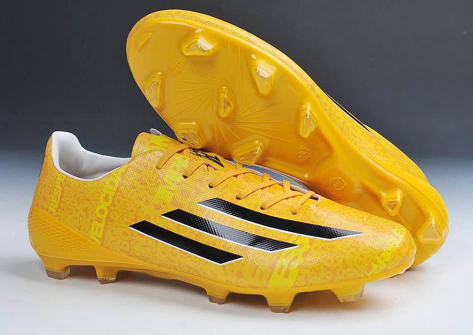 Adidas botines amarillos top