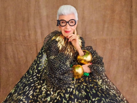 Falleció Iris Apfel, la centenaria ‘influencer’ de moda
