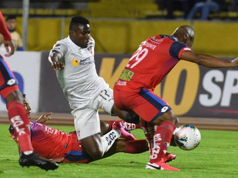 "Siempre he dicho que el color blanco es mi favorito. ¿Quién no quiere jugar en Liga de Quito?": Marcos Caicedo