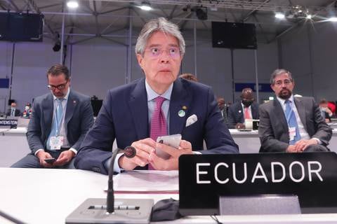 Ecuador se une al corredor marino del Pacífico en el marco de la COP26