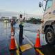 Dos vías de Los Ríos con acumulación de agua dificultan el paso vehicular