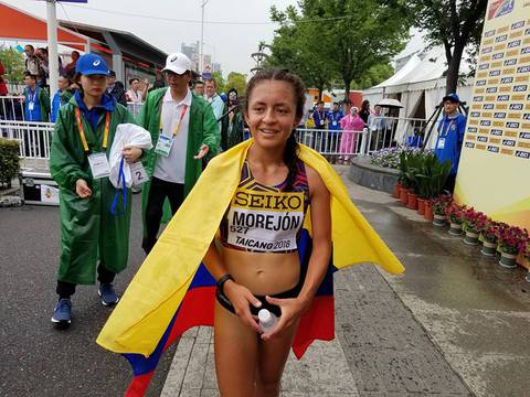 Marchista Glenda Morejón, entre las estrellas que luchará por el oro del Campeonato Mundial de Atletismo de Oregón