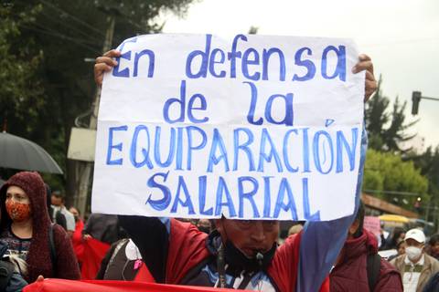 UNE anuncia el inicio de una huelga de hambre para que se respete la equiparación salarial