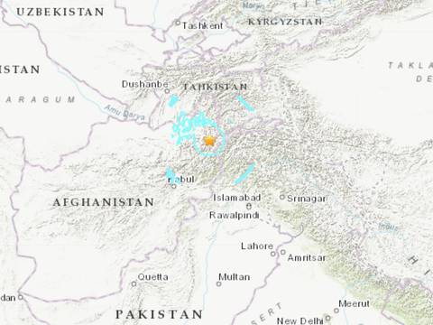 Dos fallecidos tras fuerte terremoto en Afganistán y que fue percibido en Pakistán, India y Cachemira