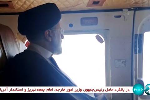 El Ejército iraní afirma que ha localizado el helicóptero en el que viajaba el presidente Ebrahim Raisí