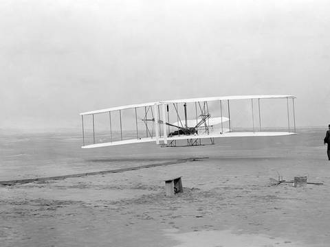 El gran vuelo de los hermanos Wright
