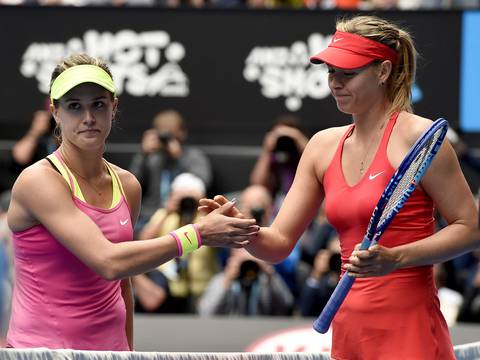Eugenie Bouchard cree que Maria Sharapova debería ser sancionada de por vida
