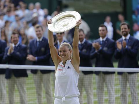 Angelique Kerber vence a Serena Williams y gana su primer torneo Wimbledon