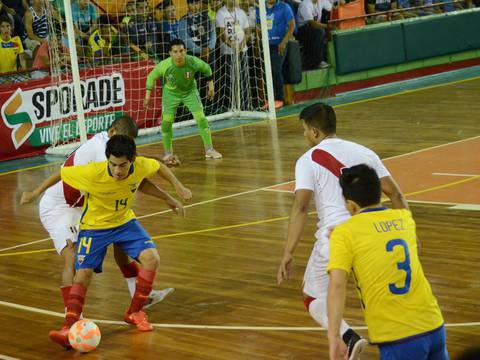 Ecuador logra su 2º empate en el futsal