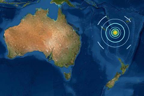 Alerta de tsunami en Nueva Caledonia y Vanuatu tras terremoto de 7.7° en el Pacífico sur
