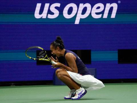 El éxito de Leylah Fernández, de padre ecuatoriano, en el US Open es un asunto de familia