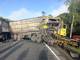 Vía Alóag - Santo Domingo cerrada por siniestro de tránsito entre dos camiones