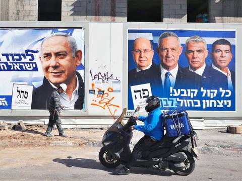 Benjamín Netanyahu se juega su futuro en  urnas