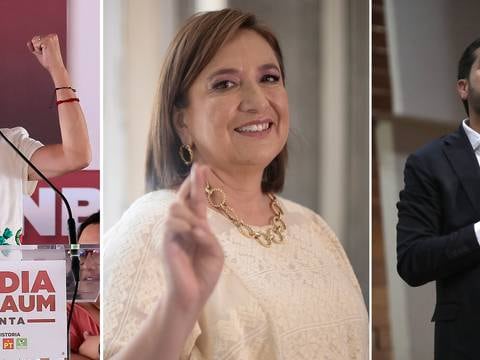 ¿Quiénes son los tres candidatos a las elecciones presidenciales de México?