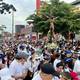 ‘Cristo, te pedimos por este pueblo lacerado por la corrupción, la delincuencia, el sicariato’, se escucha en romería del norte de Guayaquil