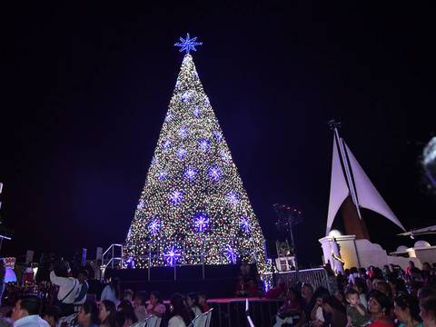 Se enciende el árbol de Navidad en el Malecón - Agenda noticiosa del jueves
