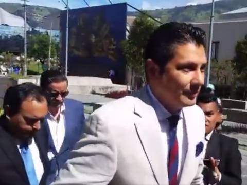 Exministro de Rafael Correa rinde versión en caso de secuestro de Fernando Balda