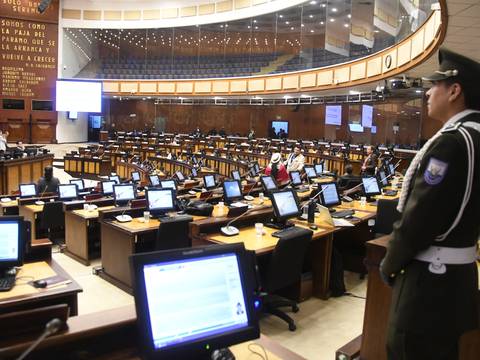 Asamblea Nacional echa tierra a las reformas al COIP y espera proyectos del Ejecutivo para reglar lo aprobado en consulta popular