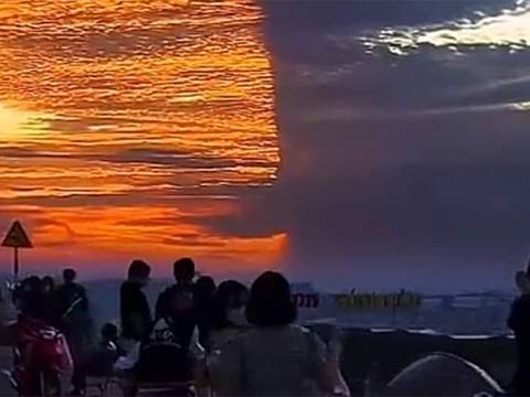 El día que el cielo de Florida se dividió en dos: así fue el sorprendente efecto visual y por qué sucedió