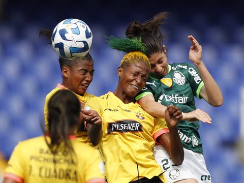 ¡Tropezón de Barcelona SC en la Copa Libertadores Femenina! Palmeiras las goleó 5-0 en Cali