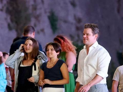 Así lucen hoy las hijas de Matt Damon y Luciana Barroso, que forman una de las familias más sólidas de Hollywood