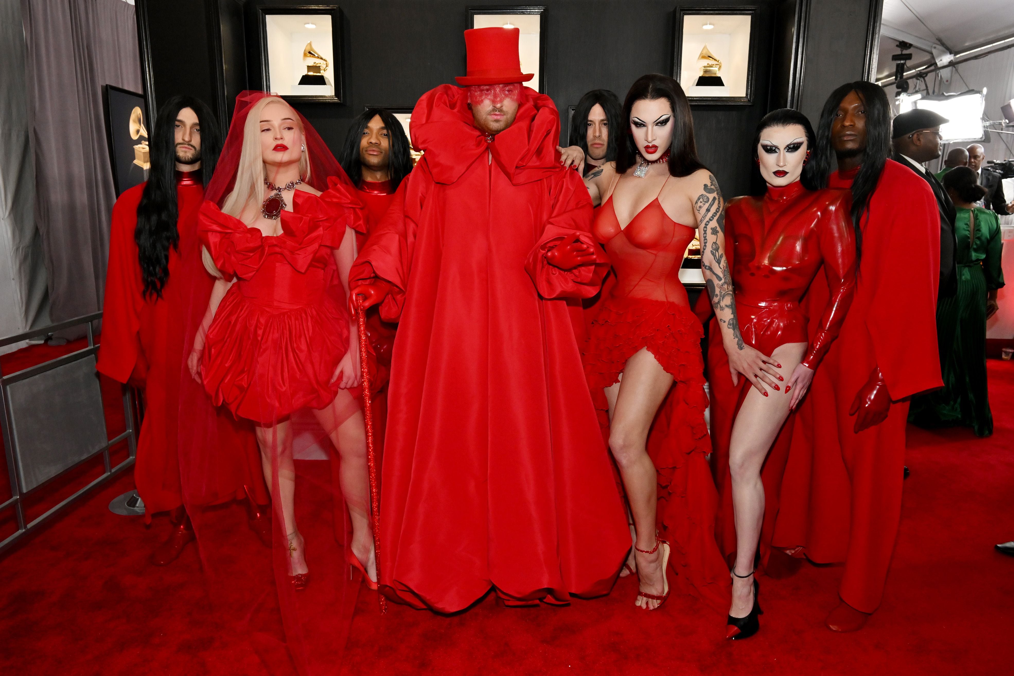 Sam Smith y Lizzo, entre los más extravagantes en la alfombra roja de los Grammy 2023