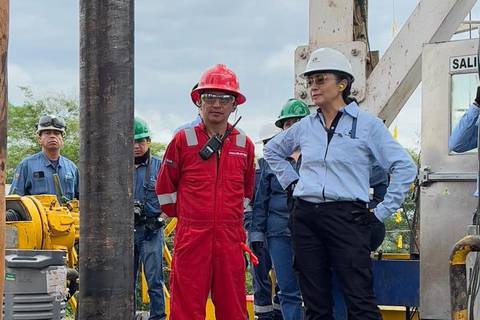 Gerente general de Petroecuador, Marcela Reinoso, inspeccionó instalaciones en Pichincha, Napo y Sucumbíos  