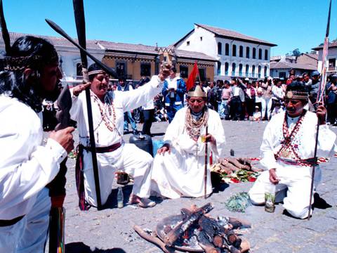 Universidades quiteñas reviven el Inti Raymi