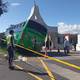 Ocho heridos en colisión de bus contra la entrada de un camposanto, en el norte de Quito