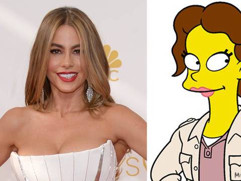 Sofía Vergara será profesora en serie ‘Los Simpson’