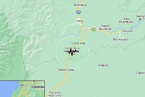Sismo de magnitud 3,6 sacudió a El Tena este martes 9 de abril