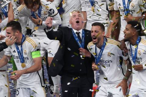 ‘Fuimos un poco vagos en el primer tiempo’, Carlo Ancelotti, DT del Real Madrid, y la conquista de Champions League ante el Borussia Dortmund