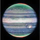El telescopio James Webb capturó una sorprendente imagen de Júpiter