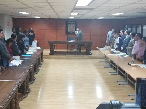 Declaran reservada la audiencia contra el asambleísta Yofre Poma y el prefecto de Sucumbíos Amado Chávez