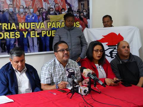 Sindicatos de Ecuador: El presidente Noboa se está convirtiendo en el 2.0 del presidente Lasso, las mismas medidas no van a resolver el problema