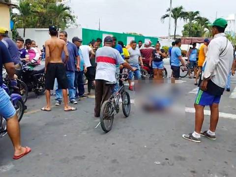 Masacre en Yaguachi: cuatro asesinados y tres heridos en el centro de cantón 