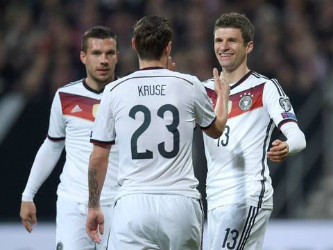 Alemania golea 4-0 a Gibraltar rumbo a la Eurocopa 2016